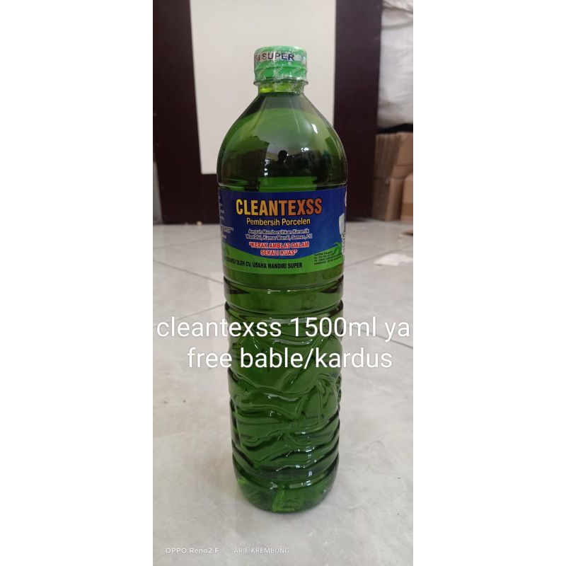 cleantexs 1500ml clean texs pembersih porselen pembersih kamar mandi pembersih keramik pembersih ker