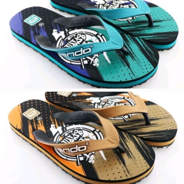 Kualitas Terbaik SANDAL JEPIT ANDO JAMAIKA 2  ANDO FANKA ANDO GOTHAM ANDO SANDAL ANDO MOTIF PRIA DEW