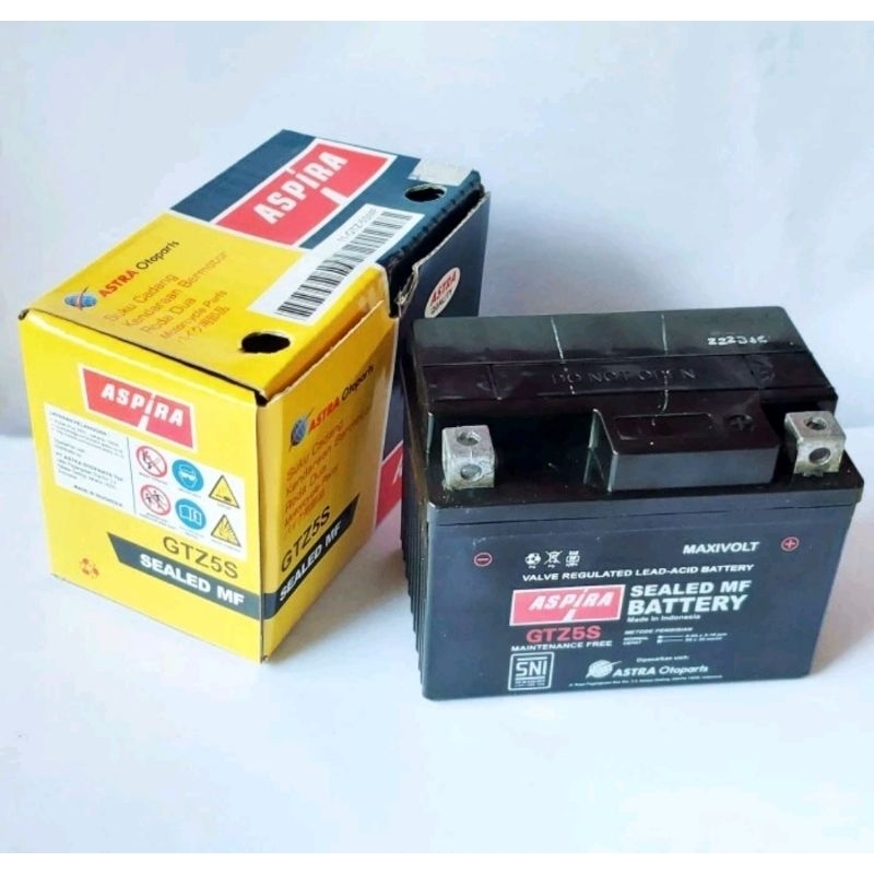 ASPIRA Aki kering Aspira GTZ-5S