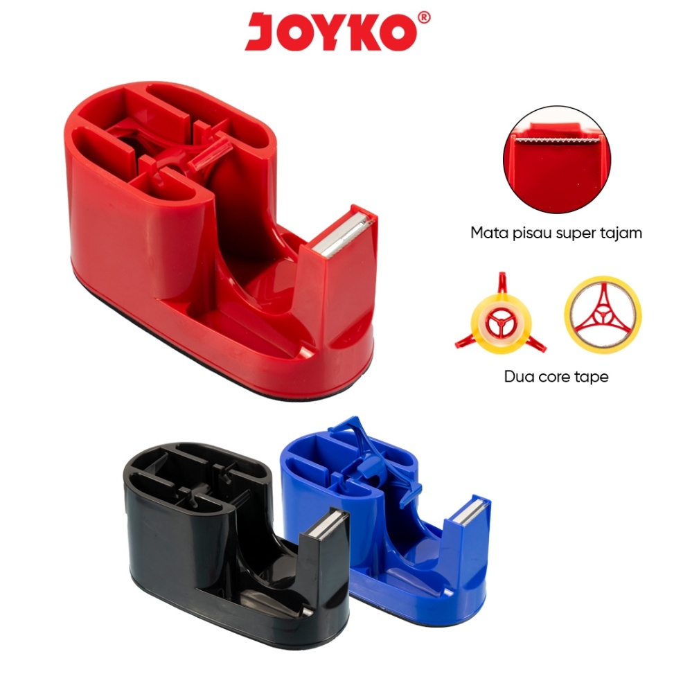 

NEC767 SALE Tape Cutter Tape Dispenser Pemotong Pita Perekat Joyko TD9N