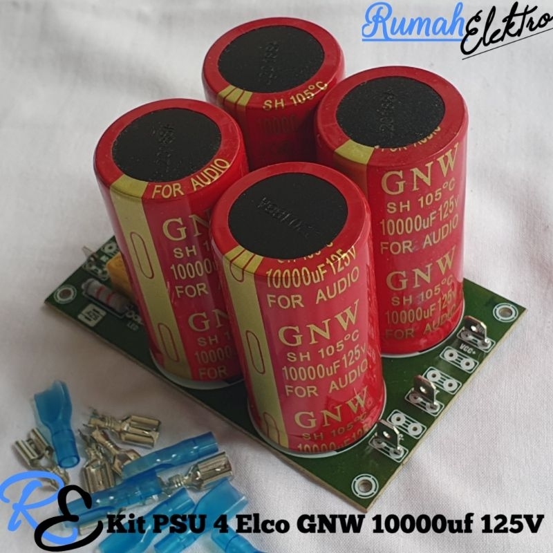 Kit PSU 4 Elco GNW 10000uf 125V