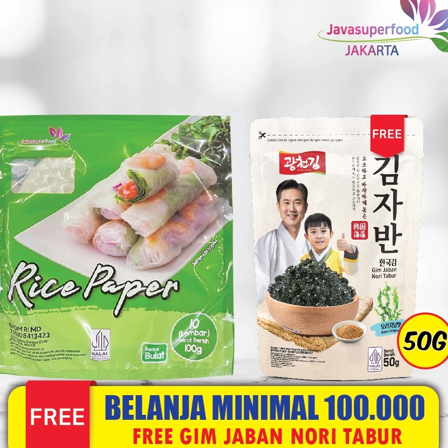

C6369 BELI 3 GRATIS 1 Rice Paper Banh Trang High Quality Rice Paper Kulit Lumpia Vietnam Rice Paper rice roll spring roll 5g