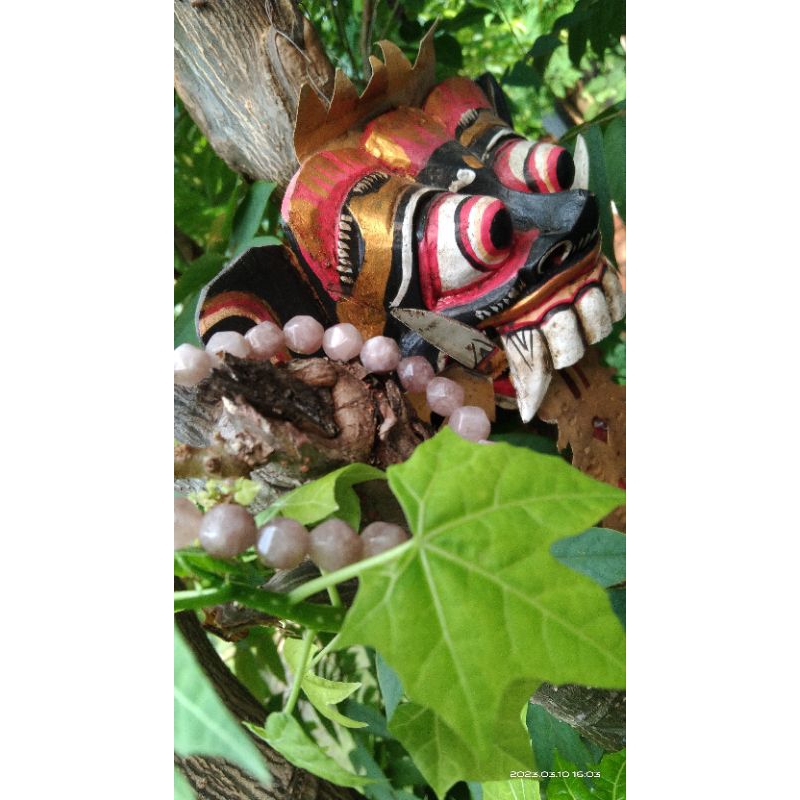 Gelang Batu Rhodonite