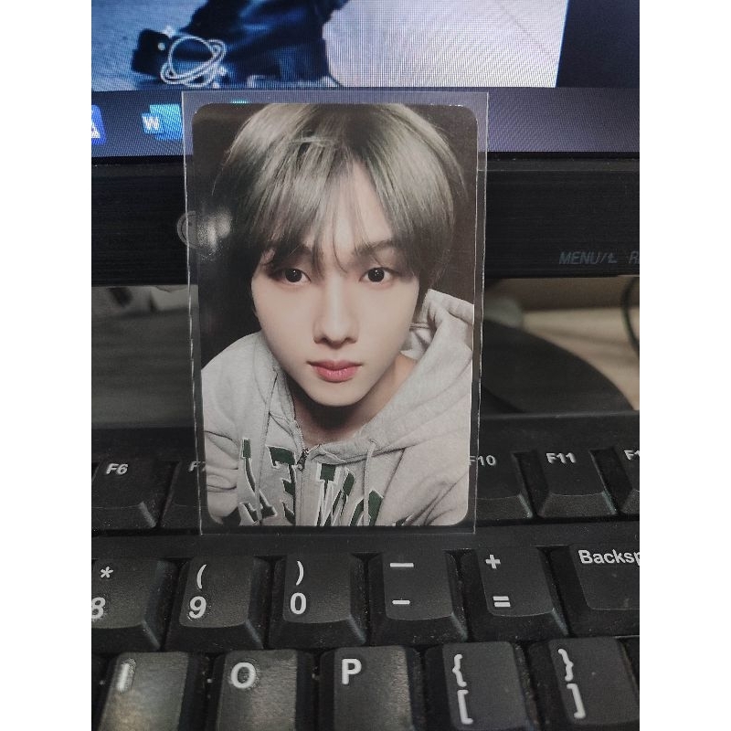 Photocard Jisung NCT hoodie Lucky Draw Agit