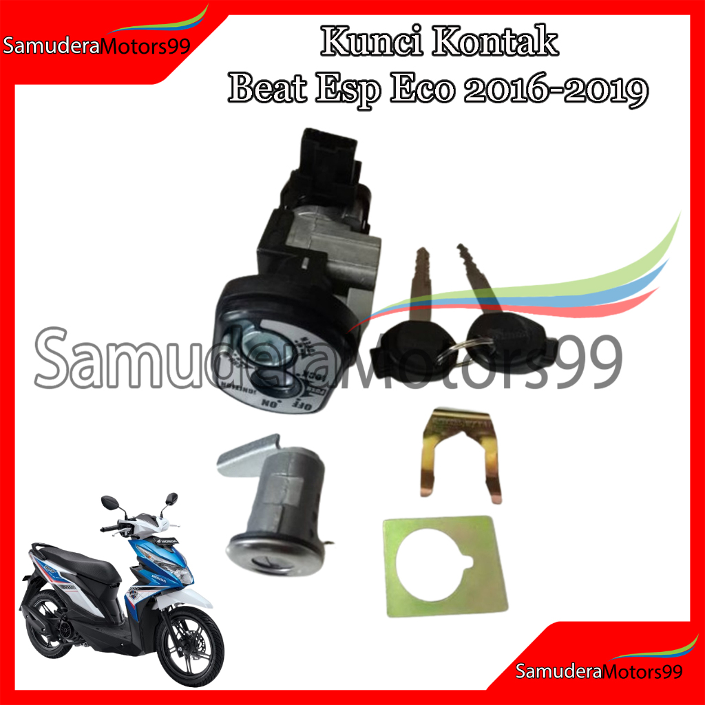 Kunci Kontak Key Set Motor Beat ESP Eco 2016-2019/kunci kontak set