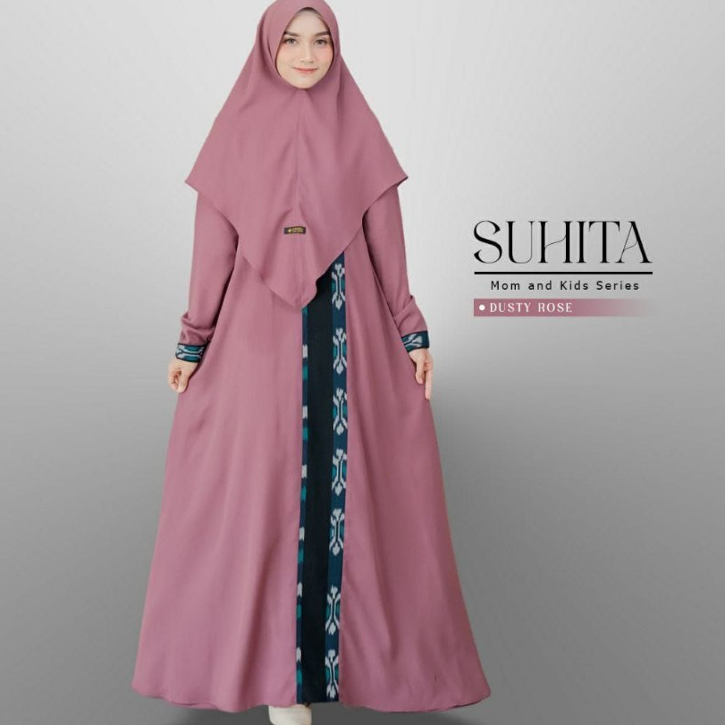 Gamis Ethnic premium terbaru gamis suhita by kiyara