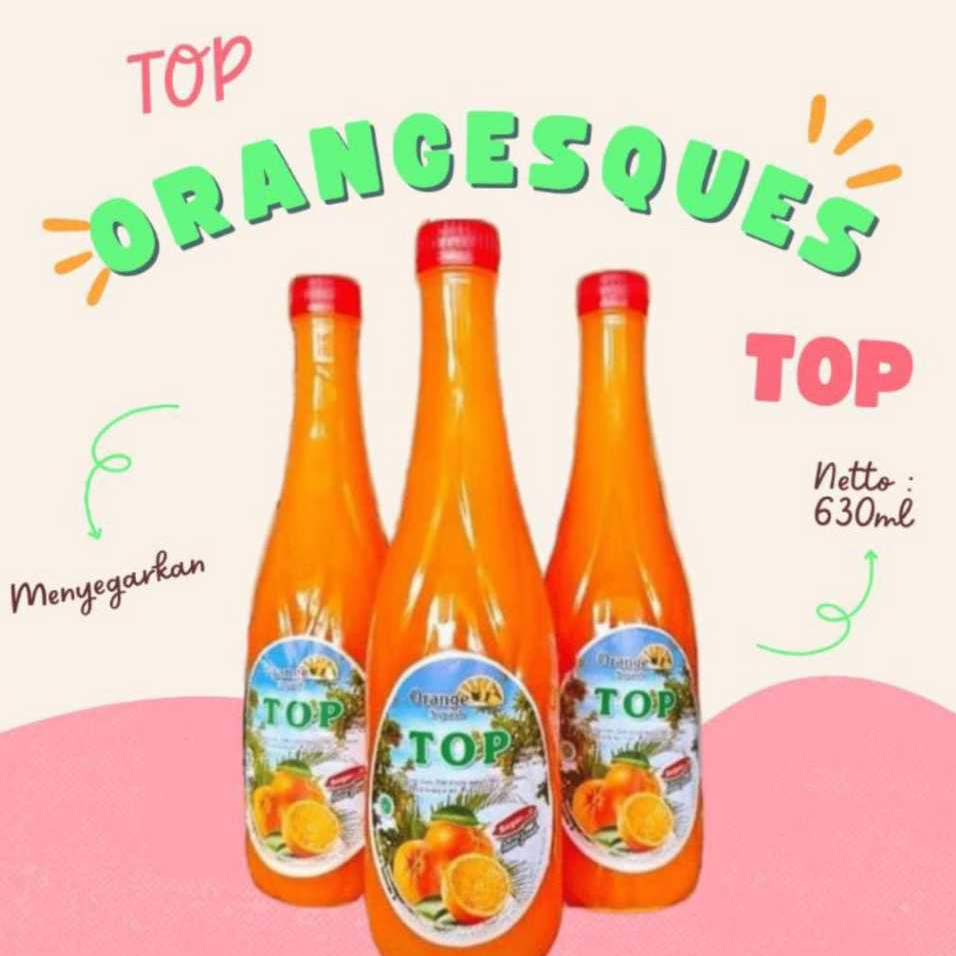 

Sirup orange Squash Top 630ml II Sirup Jeruk Segar II Syrup Top Rasa Jeruk II Syrup Orange Squesh