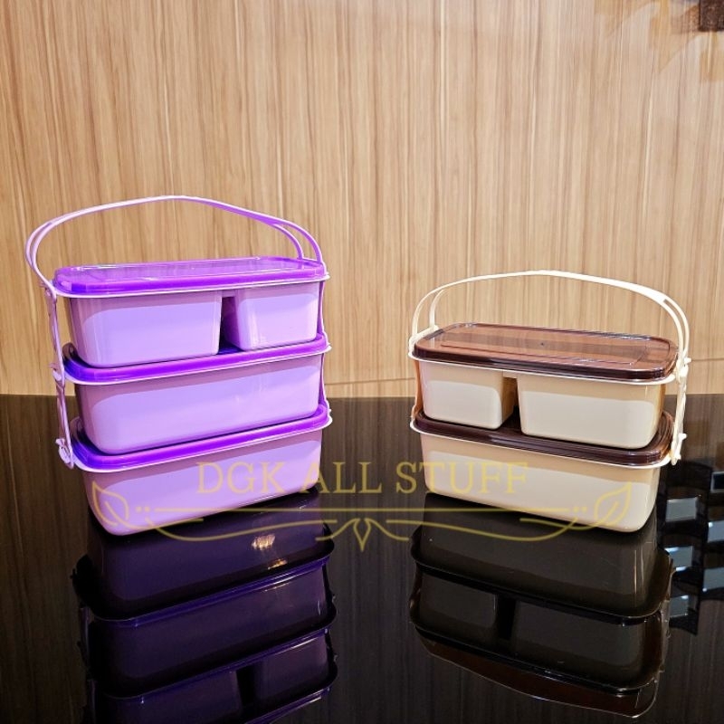 Rantang Persegi Panjang Petak Segi Tempat Kotak Makan Bekal Bontot Anak Anak Katering Prasmanan Haja