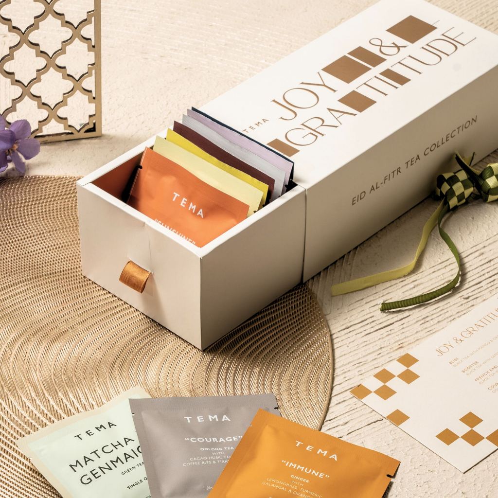 

TEMA Tea Lebaran Hamper - Eid Al Fitri TEA COLLECTION - 10 Tea Bags - Idul Fitri / Eid Mubarak Gift Set