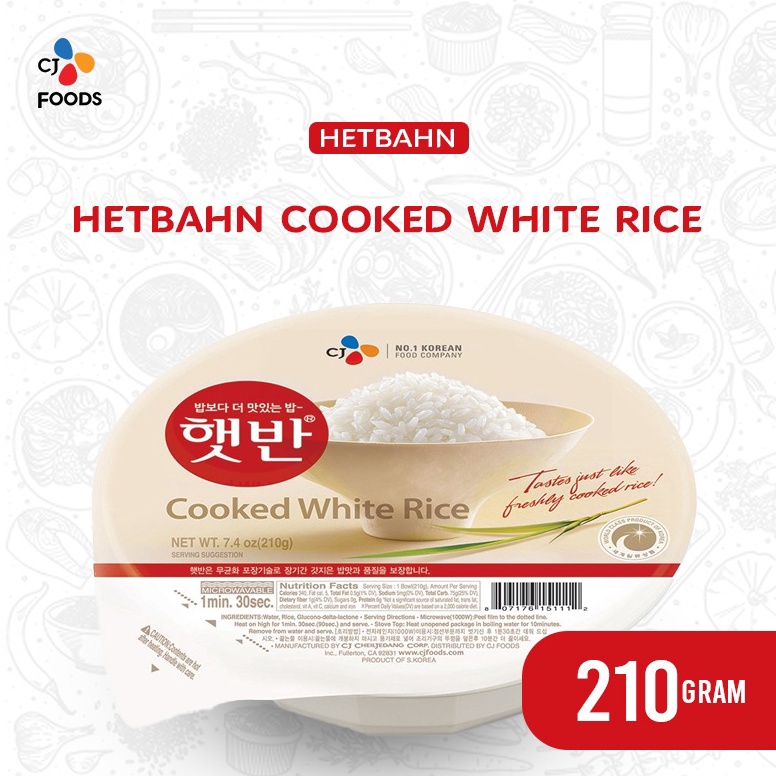 

NWJ988 HETBAHN Nasi Putih Instan 21 Gram