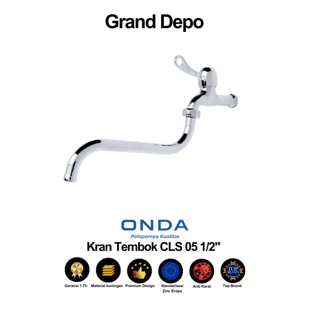 Onda Kran Dapur CLS 05 1/2" / Kran Dapur Onda / Kran Air Onda