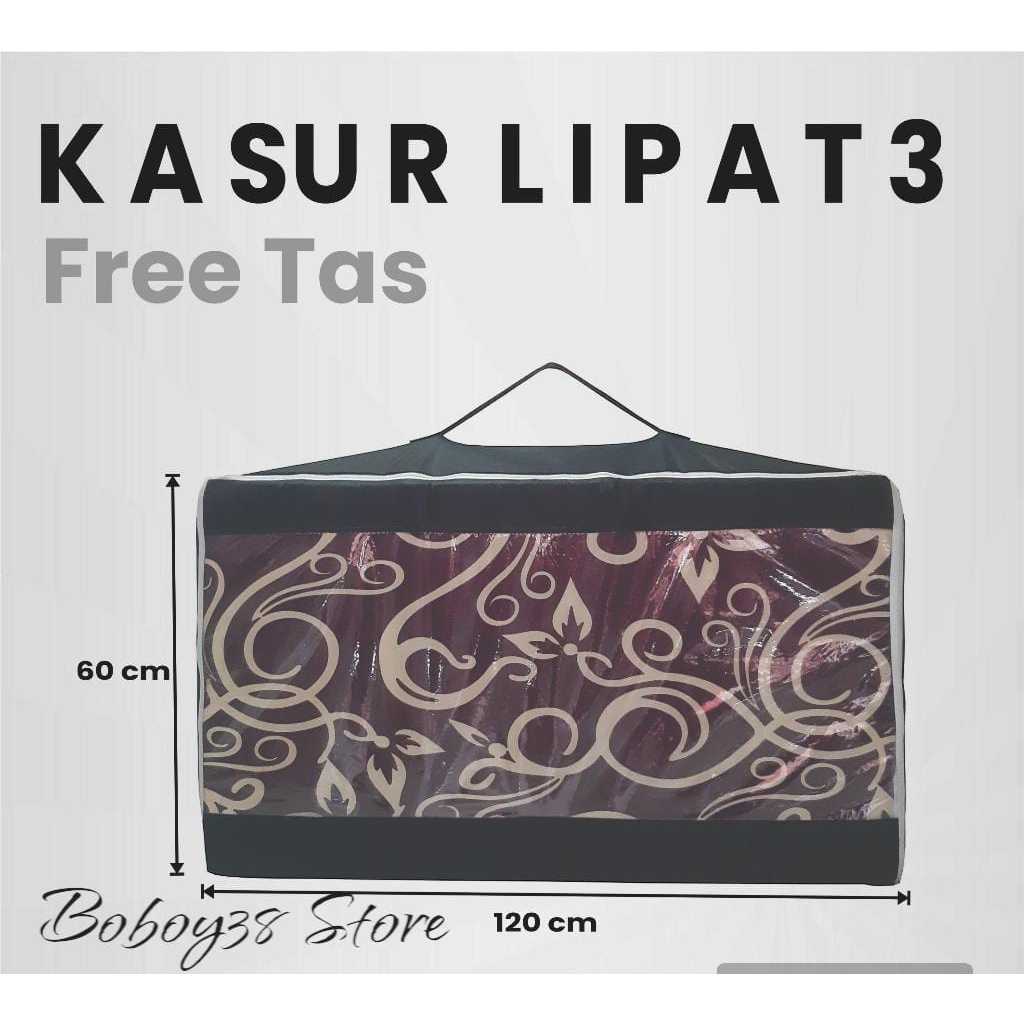 KASUR PREMIUM / KASUR BUSA / KASUR MURAH / KASUR BUSA LIPAT 3 / KASUR BUSA MURAH Uk. 180 x 120 x 10 