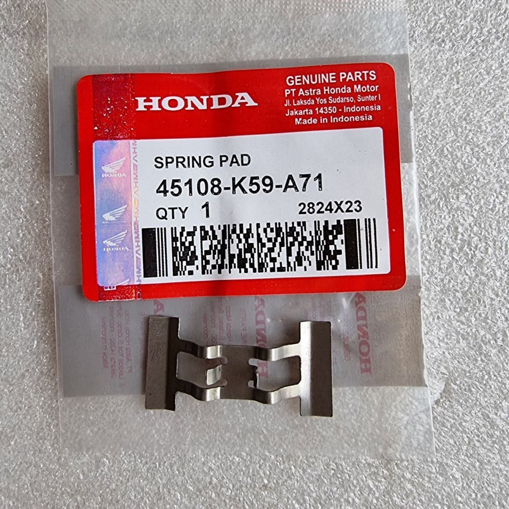 Plat Penahan Discpad K59 Vario 125 150 Led