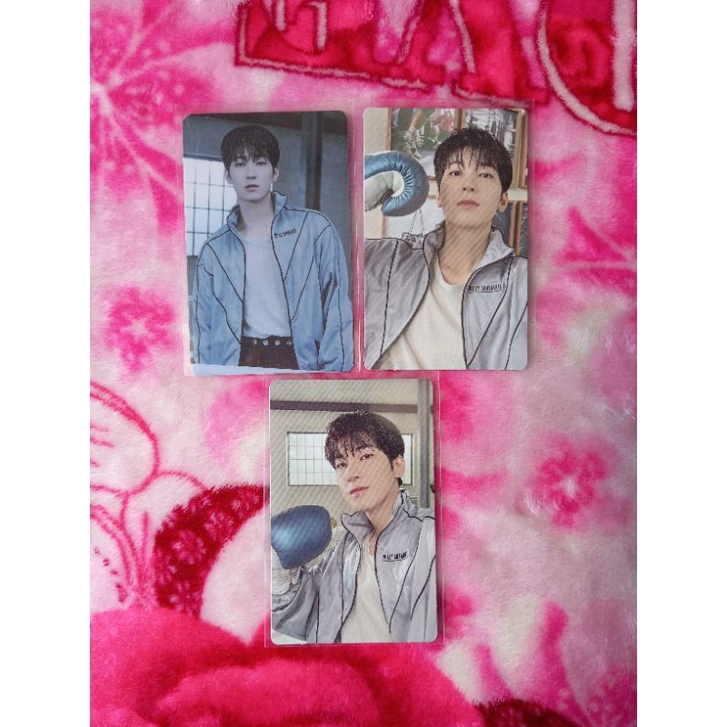 (booked) wonwoo fml boxing weverse set wvs seventeen svt pc photocard official