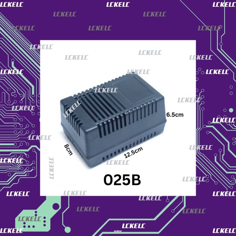 BOX ADAPTOR 025B PVC PLASTIK HITAM