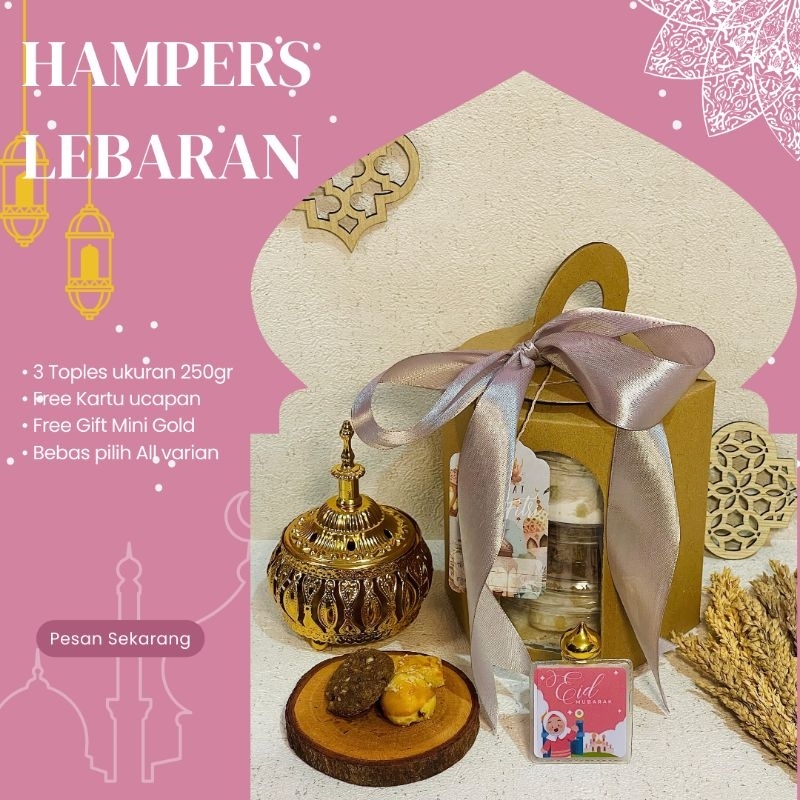 

HAMPERS LEBARAN 250GR FREE MINIGOLD