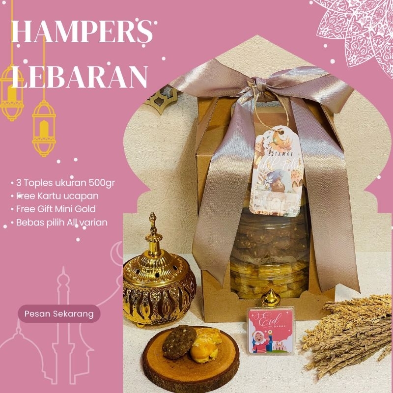 

HAMPERS LEBARAN 500GR FREE MINI GOLD
