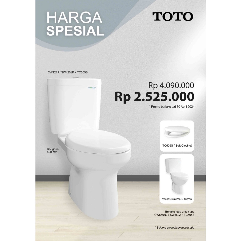 KLOSET TOTO CW 421 J PUTIH