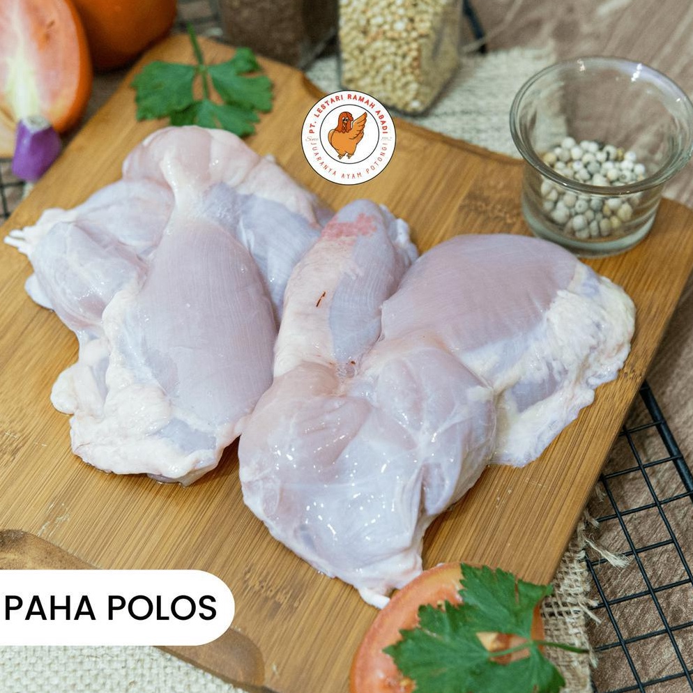 

PPJ315 PAKET LENGKAP Boneless Paha Tanpa Kulit Premium 1kg Daging Paha Tanpa Kulit Premium 1kg