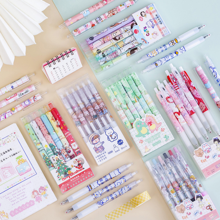 

PULPEN GEL MOTIF LUCU 0.5MM / BALLPOINT GEL MOTIF FS (Harga per pcs)