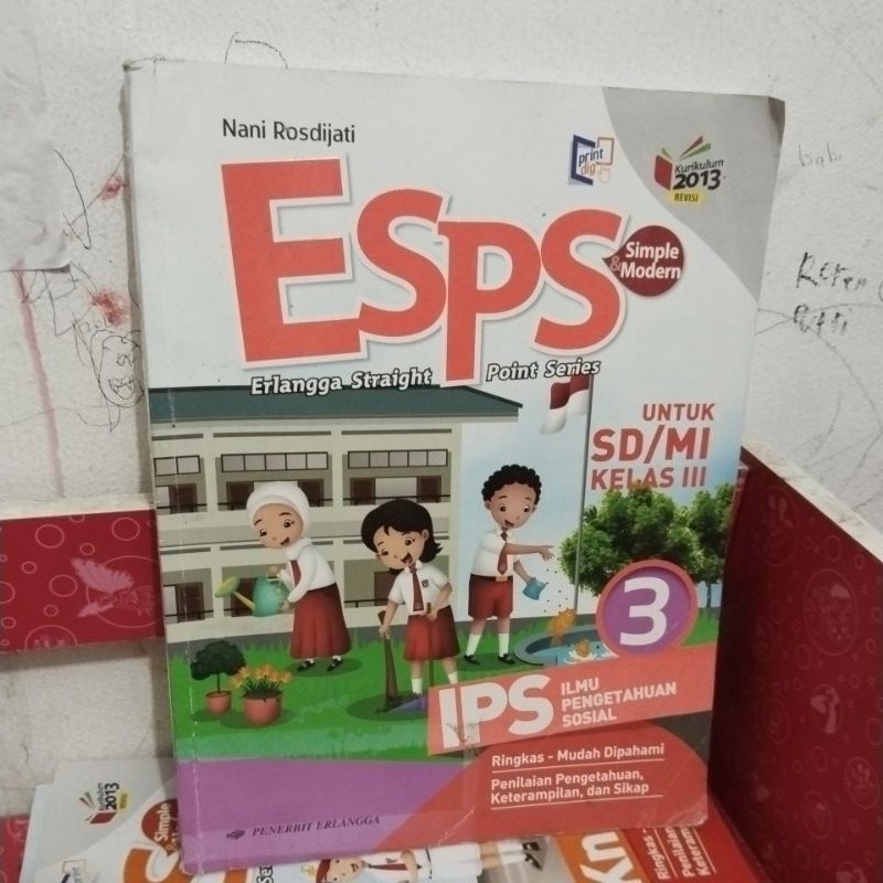 buku esps IPS SD kelas 3 penerbit Erlangga