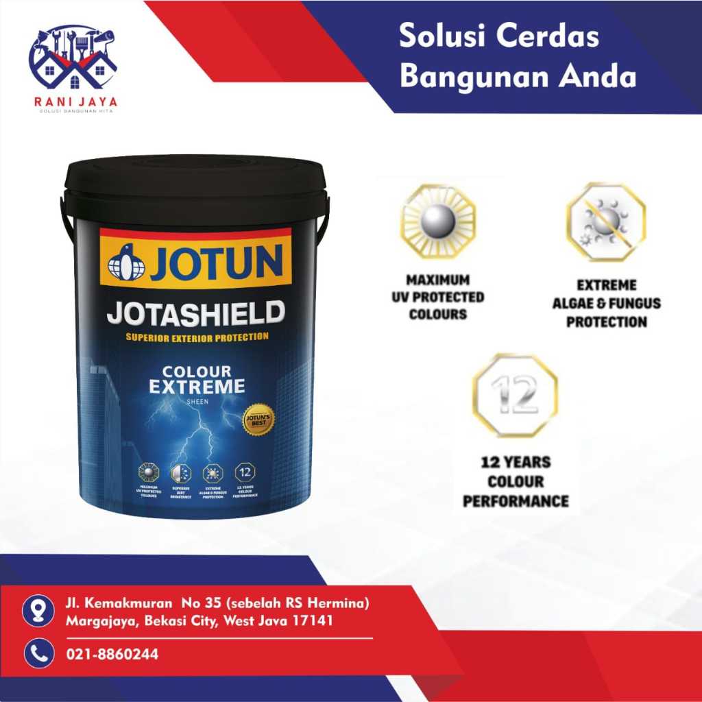 CAT TEMBOK JOTUN JOTASHIELD COLOUR EXTREME 2,5 Lt