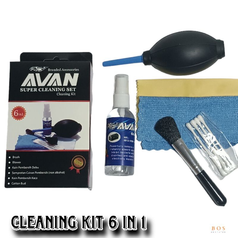 LCD CLEANER SET 6IN1 / CLEANING KIT LCD KAMERA HP LENSA