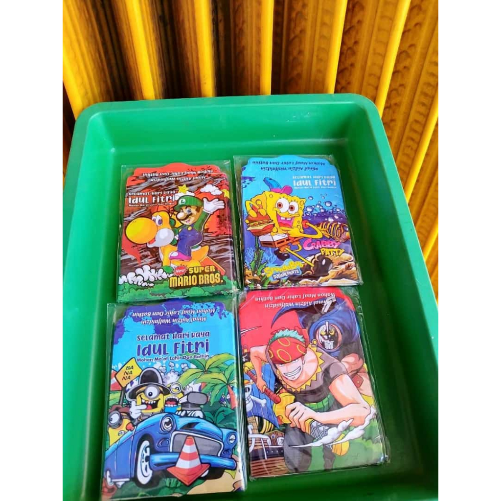 

Amplop lebaran isi 10