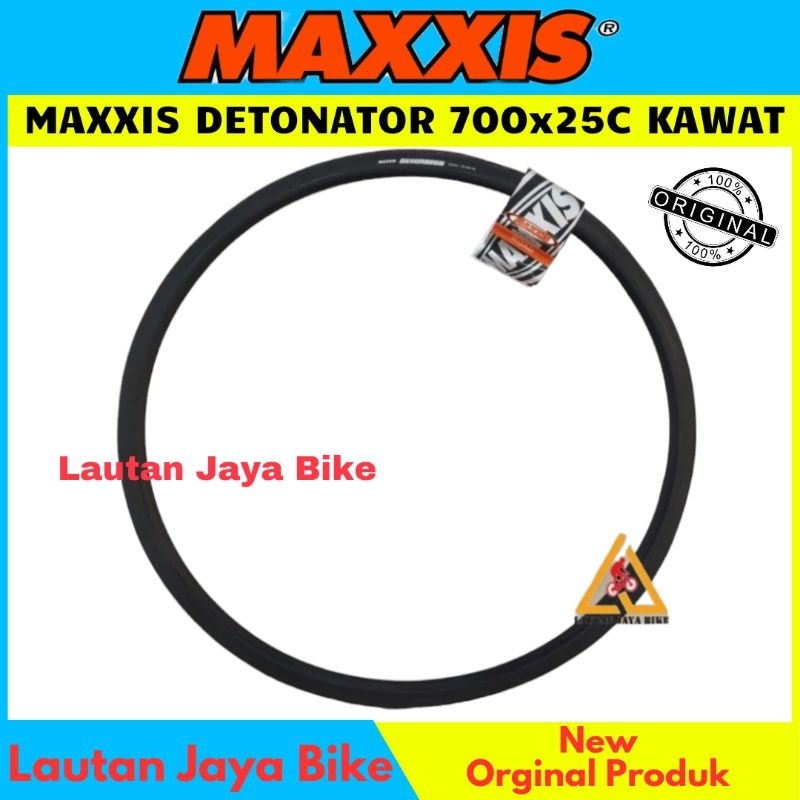 BAN LUAR MAXXIS DETONATOR 700 X 25C ban luar sepeda maxxis Original
