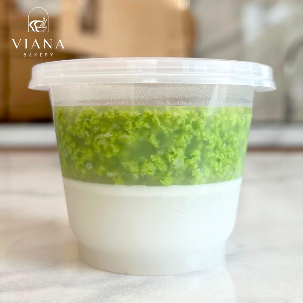 

Pudding Lumut / Pudding Pandan / Dessert Pudding