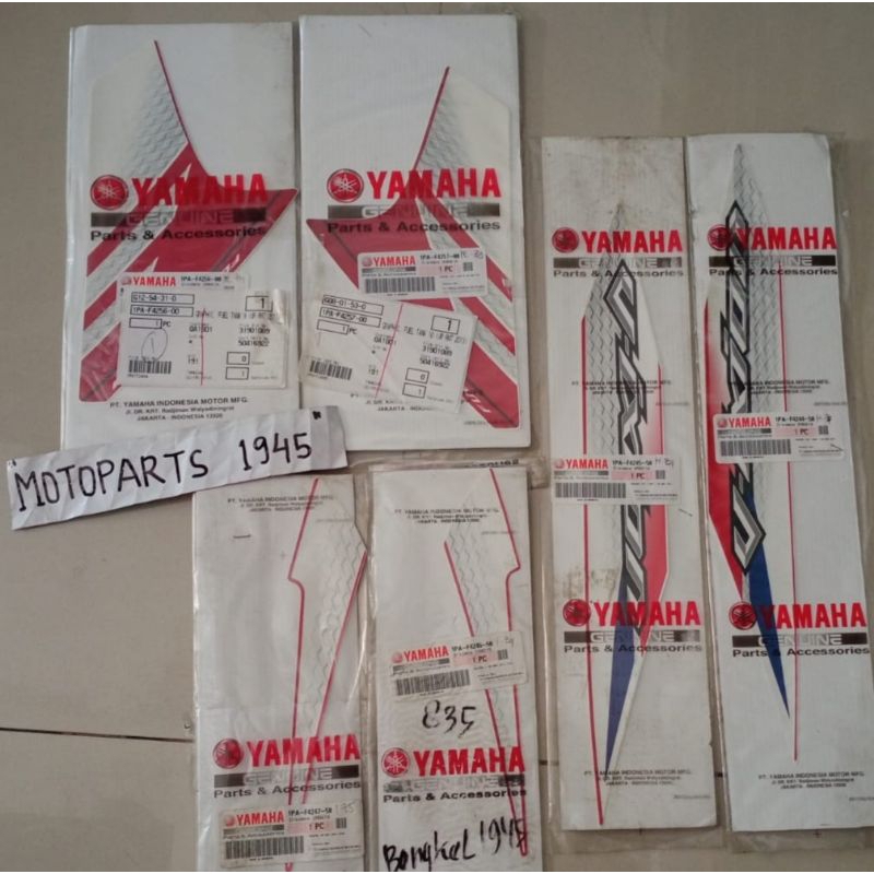 STIKER STRIPING BODY YAMAHA VIXION NEW 2014 ORI YGP