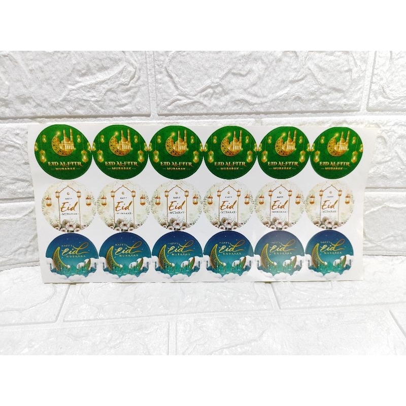 

STIKER IDUL FITRI / STIKER LEBARAN / STIKER HARI RAYA / LABEL KUE / STIKER TOPLES / STIKER EID MUBARAK / STIKER BULAT / STIKER 5CM ISI 10