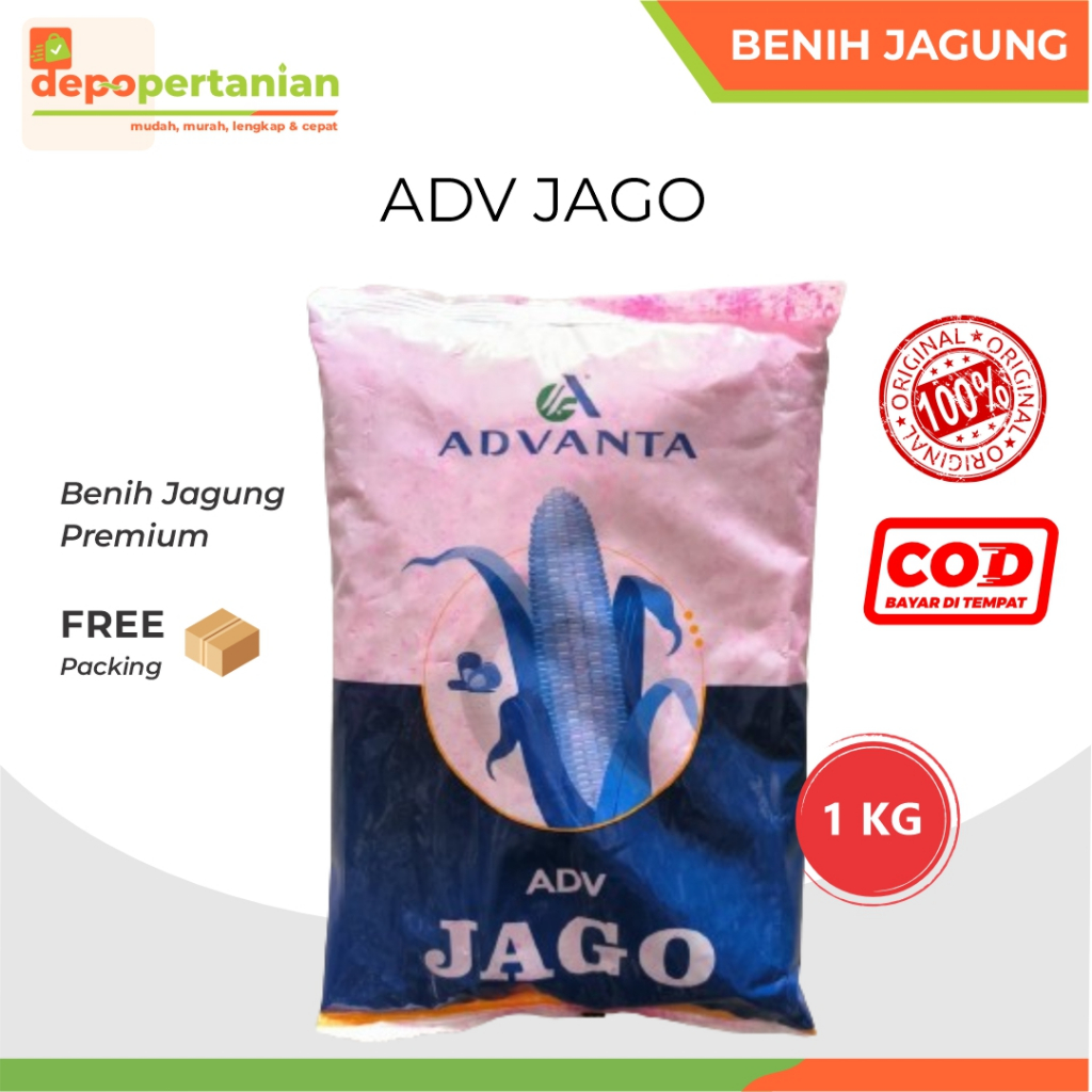 Depo Pertanian - Benih Jagung ADV Jago 1 kg Bibit Jagung Advanta