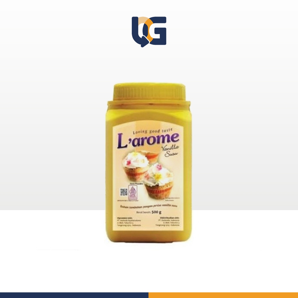 

Larome Vanila Bubuk Pekanbaru Ukuran 500 Gr