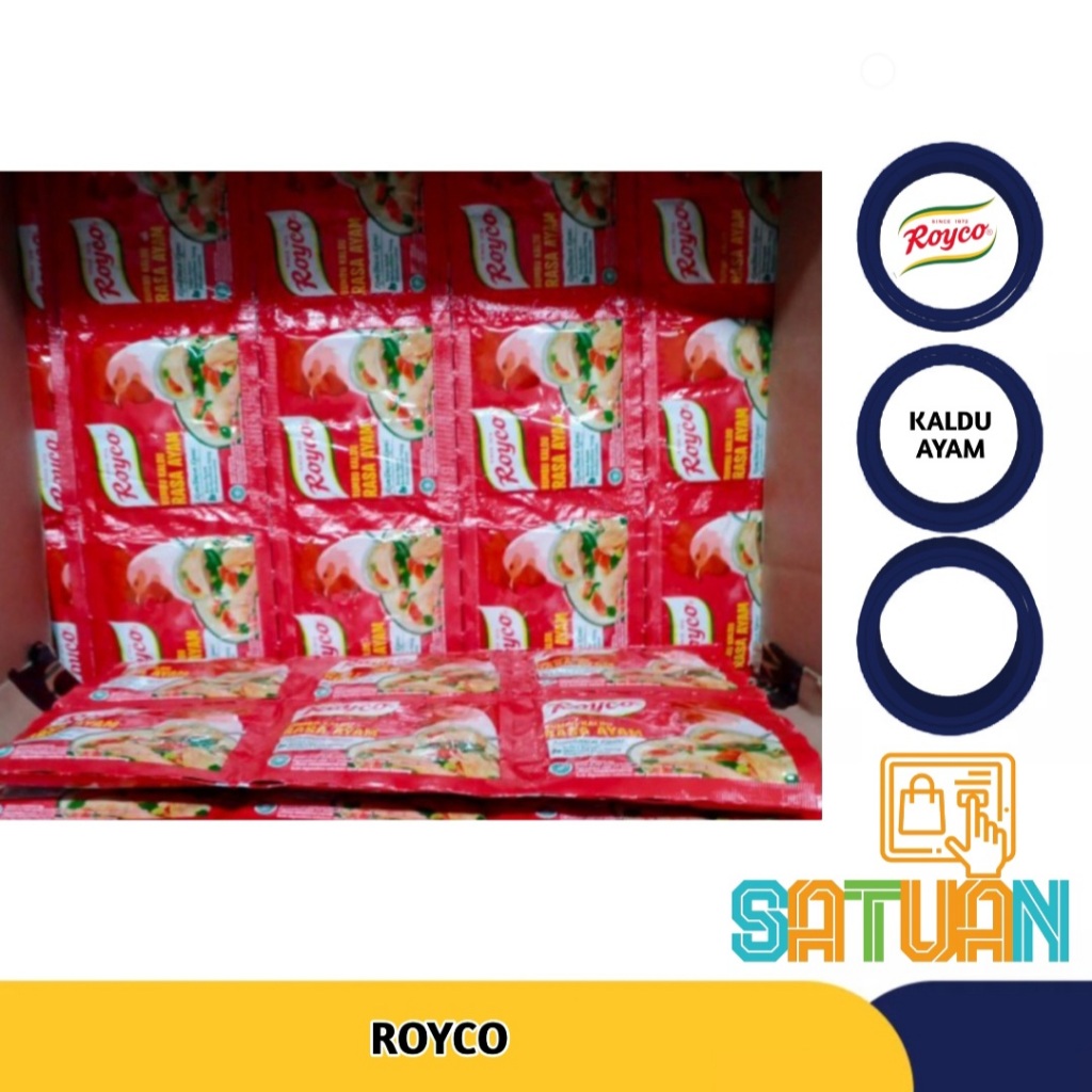 

ROYCO BUMBU KALDU MASAKAN | SATUAN TOKO | RASA SAPI | RASA AYAM | KOMITMEN KAMI RASA BERKUALITAS YANG DIREBUS LAMA SINCE 1972 |