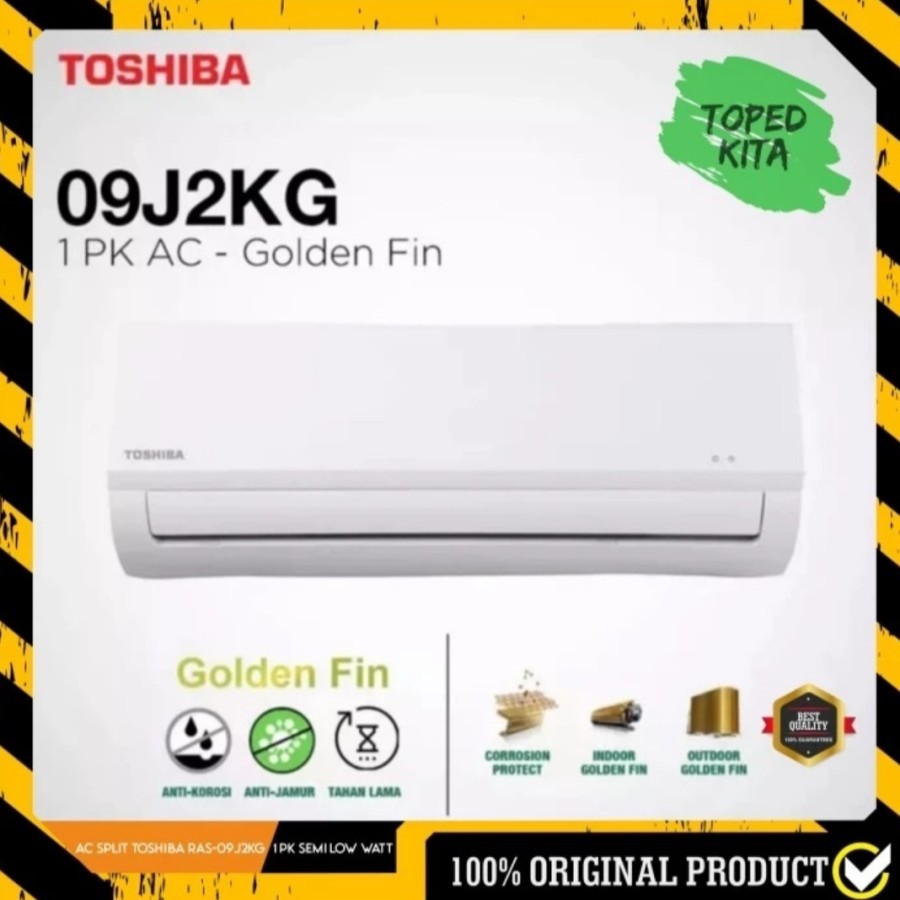 AC Split 1pk Toshiba RAS-09J2KG + Psg | 1 pk semi loww watt