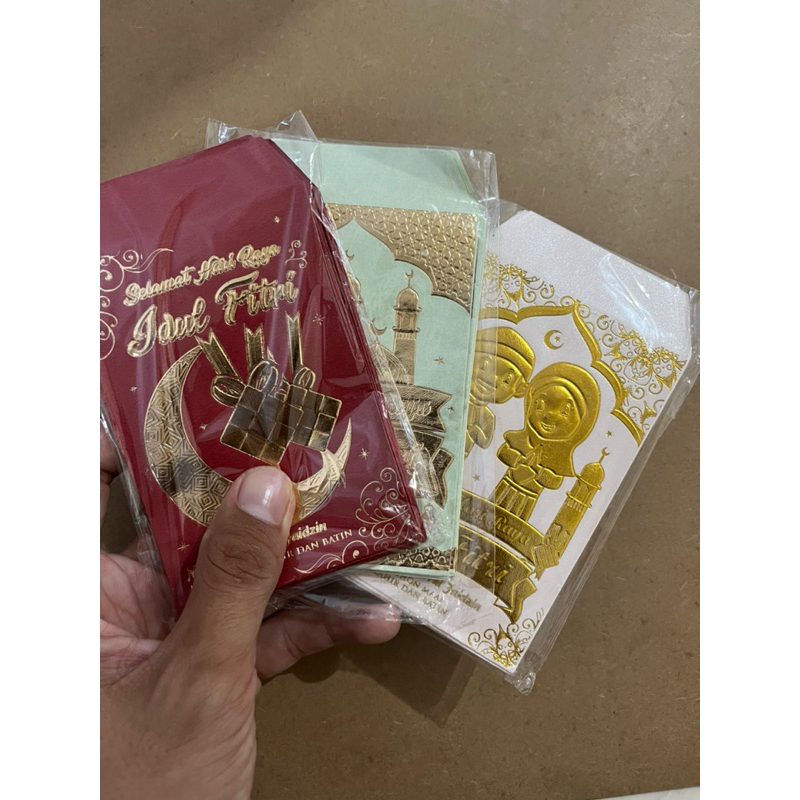 

Amplop Lebaran Foil Timbul