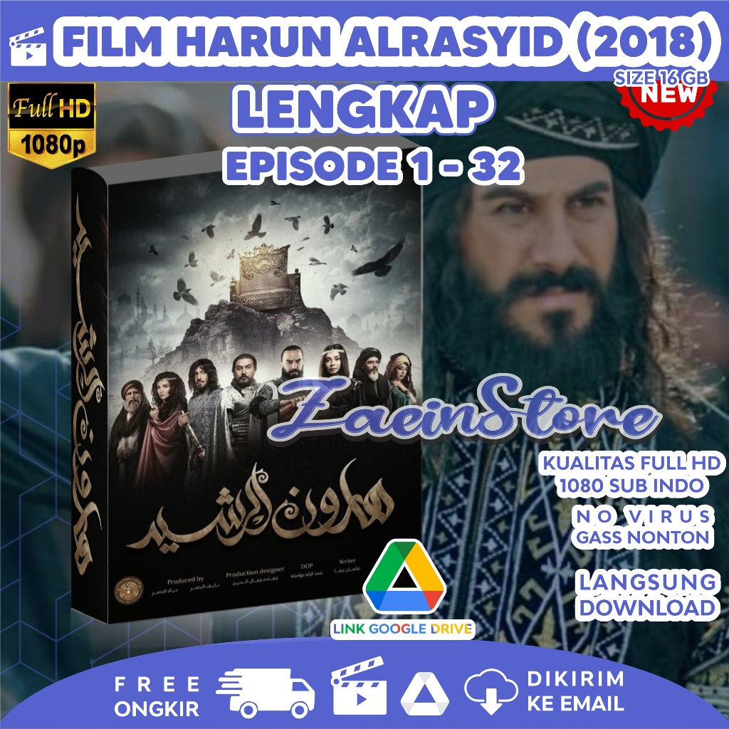 FILM HARUN ARRASYID (2018) COMPLETE 32 EPISODE // film harun alrashid // harun arrosyid // film haru