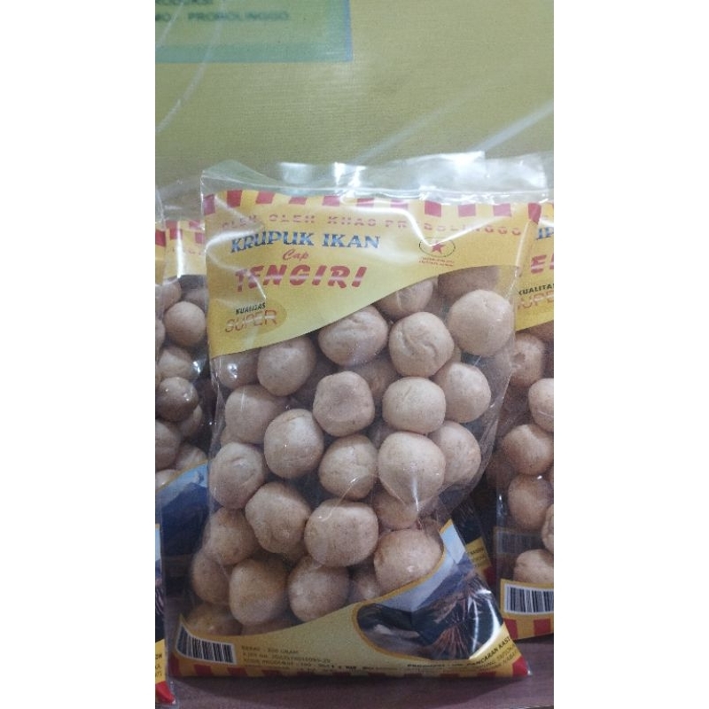 

kerupuk ikan super cap tengiri 200 gram