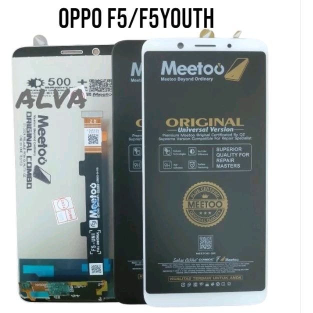 LCD Oppo F5/F5 Youth LCD Fullset+Touchscreen Meetoo Original Produk