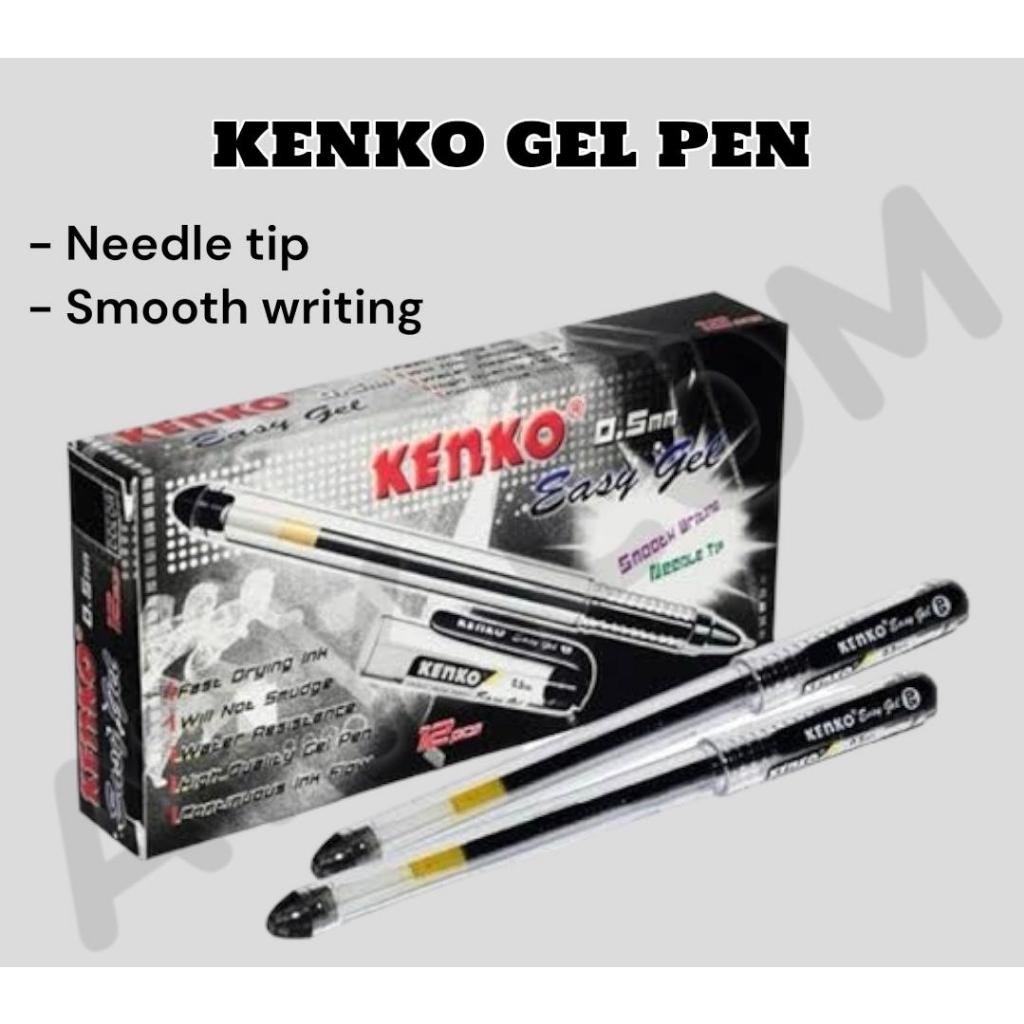 Pulpen KENKO Easy Gel / 0.5mm / Pulpen Easy Gel / Bolpen Easy Gel / Pena Kenko Gel