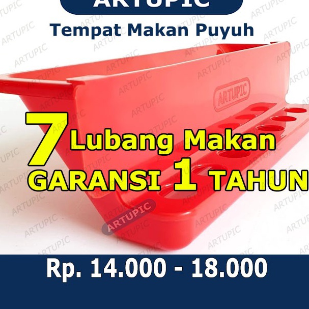 READY STOK Tempat Makan Puyuh Tempat Pakan Puyuh Feeder Quail