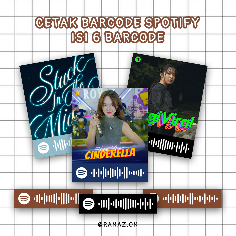 

ISI 6 BARCODE LAGU/PLAYLIST SPOTIFY