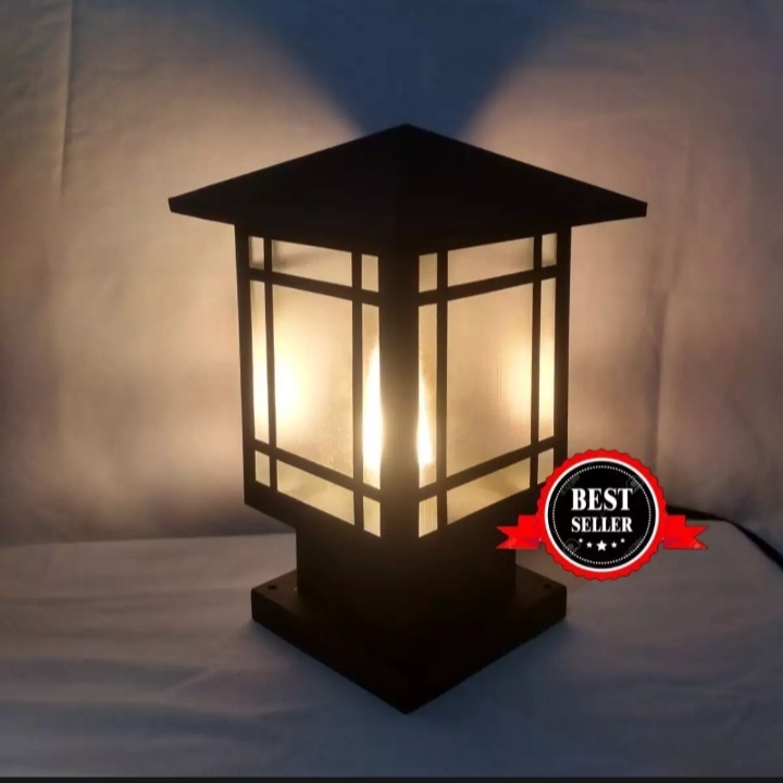 Lampu Pilar Pagar Outdoor Teras Lampu Pilar Minimalis Pl08 Lampu Pilar Rumah