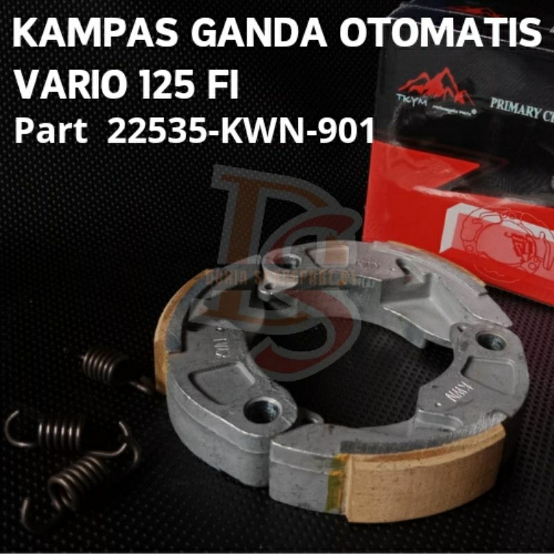 Kampas Ganda Only + Per Primary Cop + Per Honda Vario 125 FI KWN Takayama