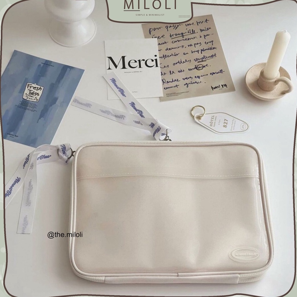Paling Diminati MILOLI Laptop Bag Pelindung Laptop Almost Blue  F27