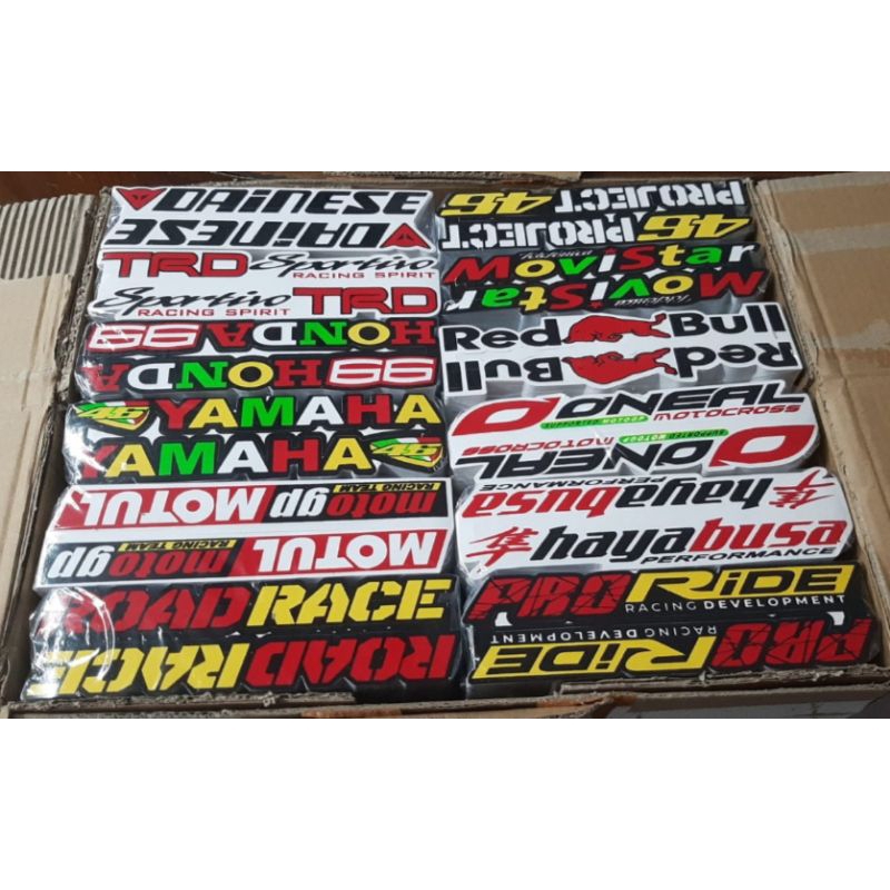 

Stiker Motor Panjang Anti Air Isi 100 Pcs RB9