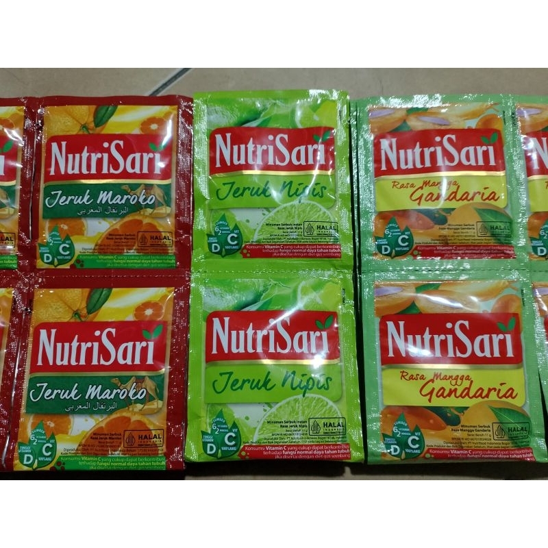 

Nutrisari minuman sachet