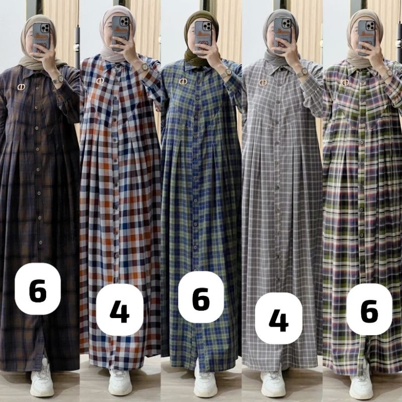 Gamis GAZIA 6 PREMIUM ori Gagil Ova