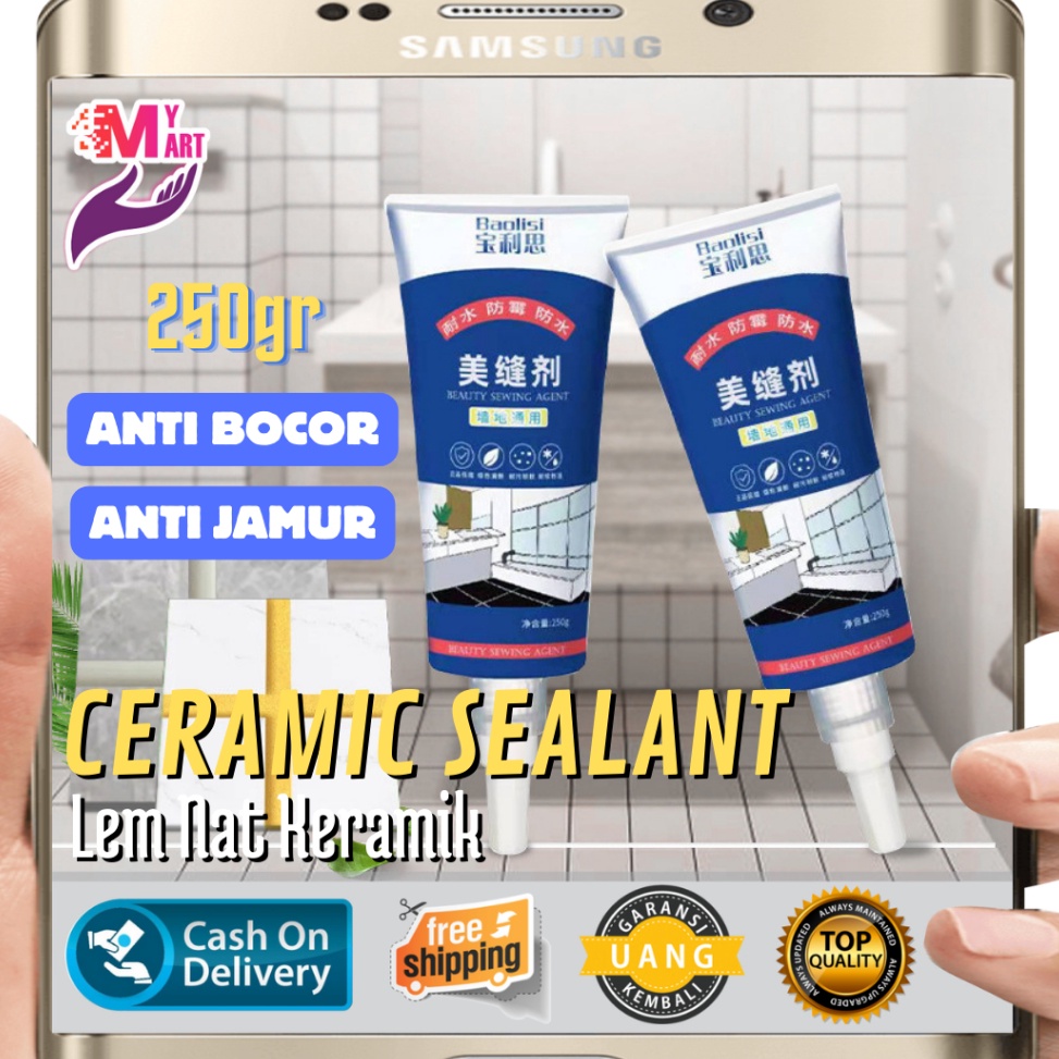 PALING DIMINATI Lem Keramik Anti Bocor Waterproof Universal Sealant 25g  Lem Nat Keramik Anti 25g  T
